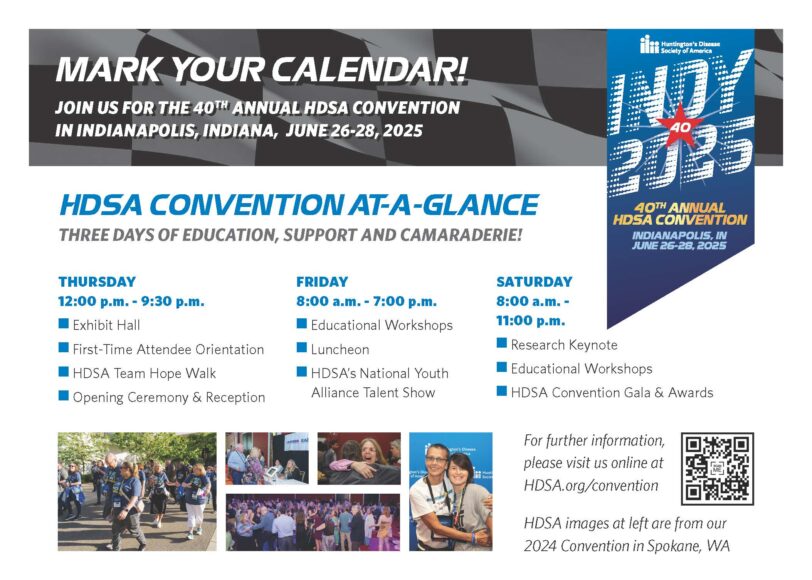 Annual Convention - Huntington's Disease Society of America